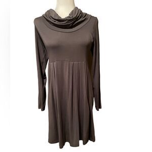Yala NWT Bamboo Dreams MIDI Cowl Neck Dress
